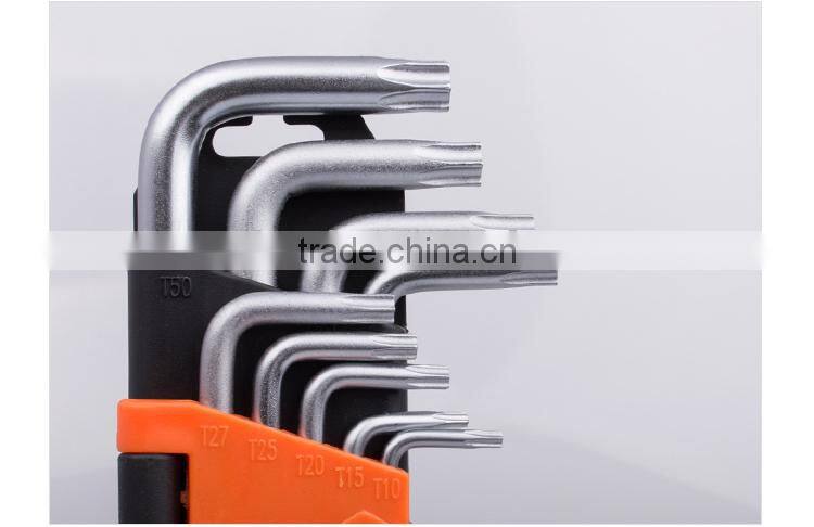 AK-0412 chrome steel torx titanium hex wrench