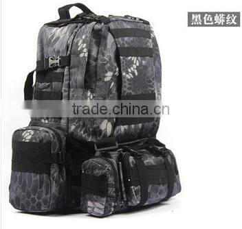 New men's Camouflage backpack outdoor mountaineering bags tactical in the combination of many Backpack