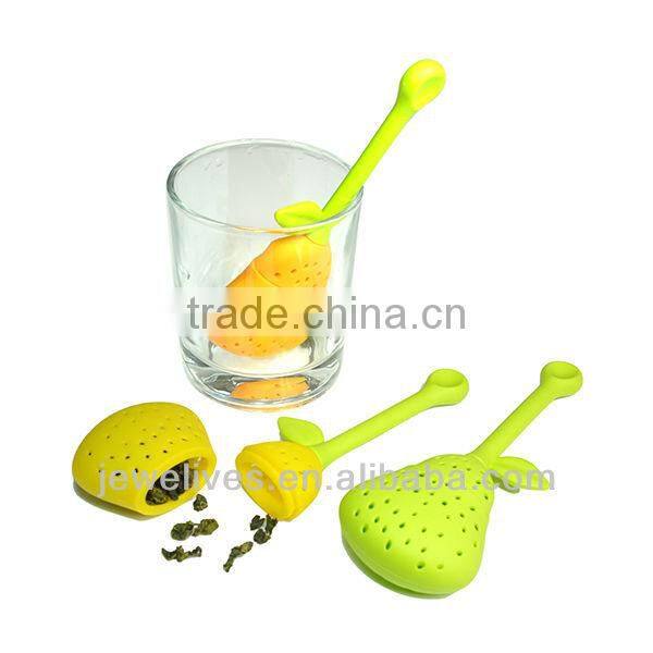 Silicone fruit infusion tea for teapot strainer