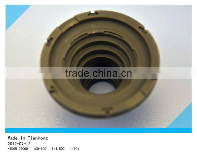 Precision aluminum turning parts with two circular groove