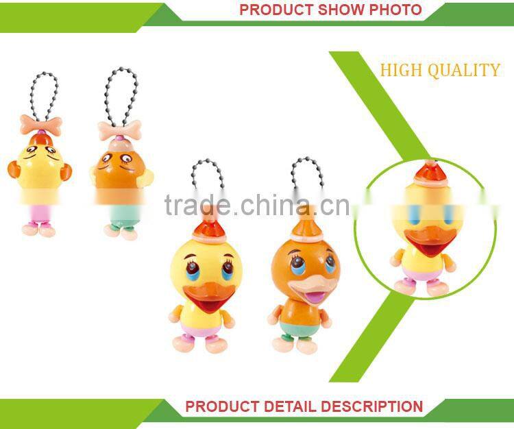 Cheap small animal plastic cartoon pull string toy mechanism