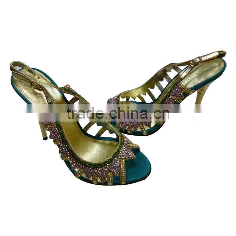 Ladies Pretty Party Dress Shoe for High Heel with Buying Agent