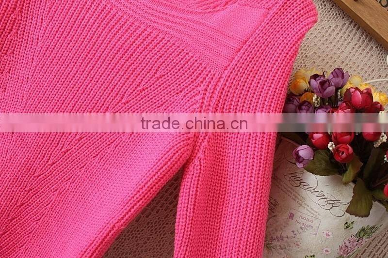 Latest Design Winter Sweater For Women Long Sleeve Colors Pullover Sweater Women,Wool Sweater