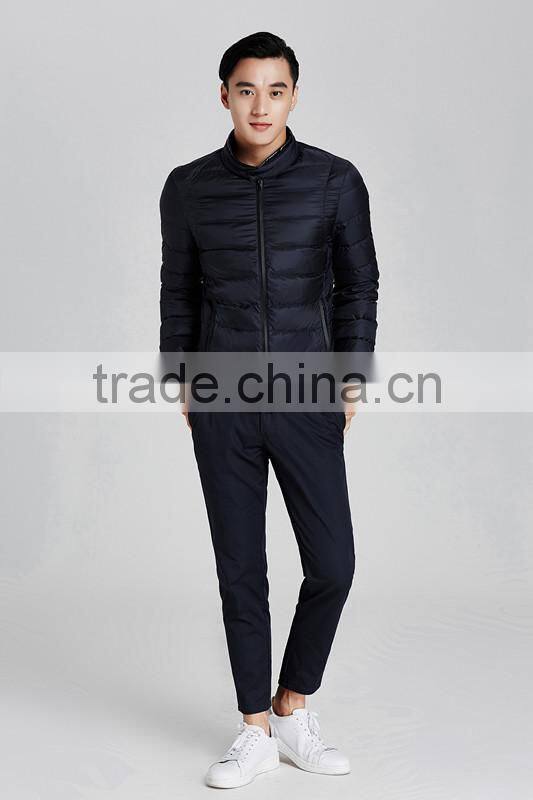 2015 customized winter duck down jacket for men