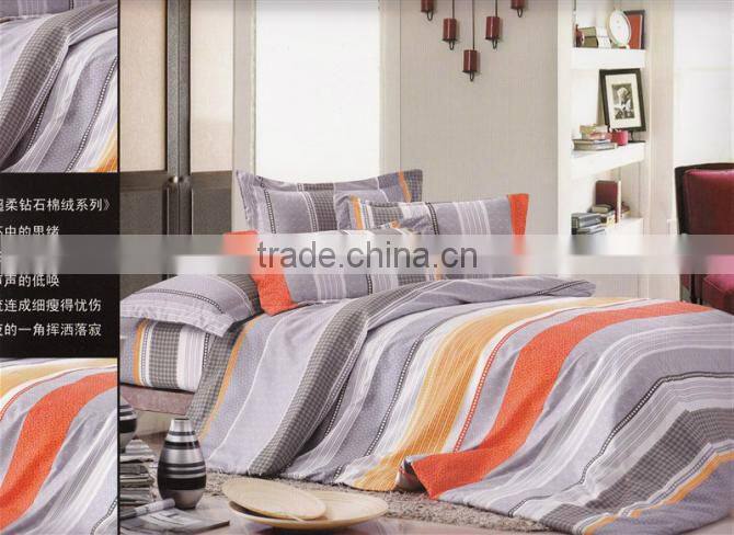 disperse printed jacquard diamond velvet wedding bedding set