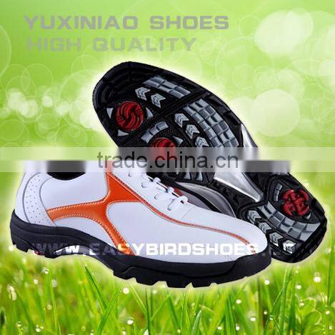wholesale high top golf shoes for Ladies and Gentleman business sport with skid resistance spike