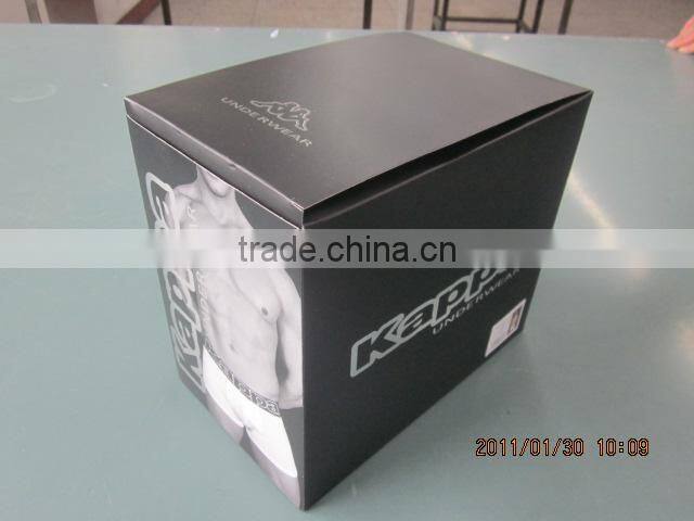 men cotton printed design brief boxer underwear