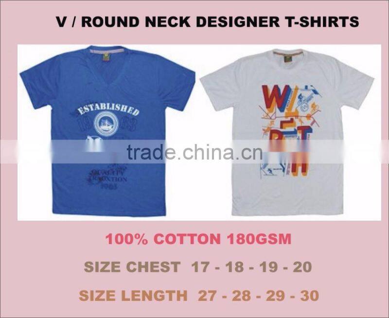 T-Shirts 100% Cotton O-Neck low price high quality