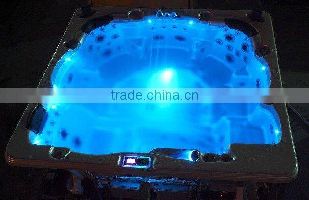 luxurious outdoor hot pool spa