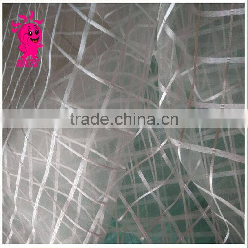 Fine plaid transparent chiffon yarn diy handmade organza puff skirt hair accessory fashion embroidery fabric