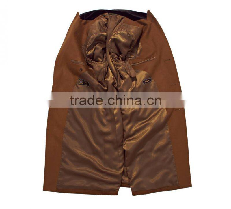 made to measure suit new design fashion color men winter coat