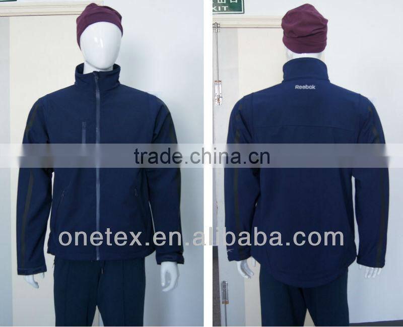 Men's heat sealed pocket softshell jacket