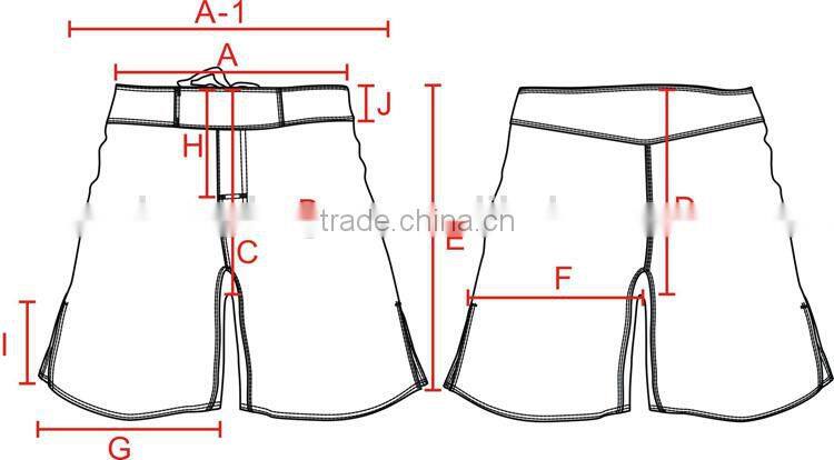 Womens Boxing Shorts 100% Polyester Custom Muay Thai Shorts