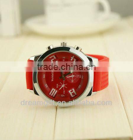 2013 fashion watch brand man watch Womage watch