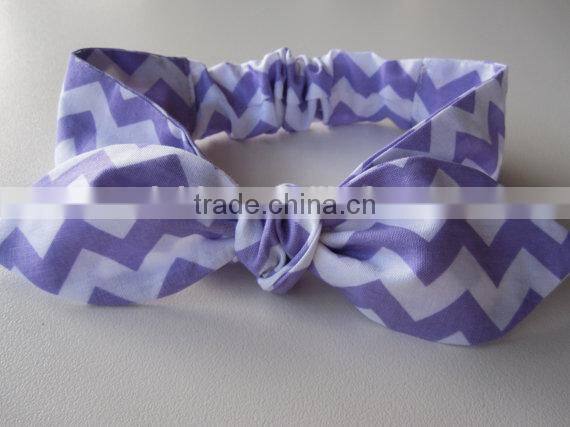 Rainbow Dots Kids Children Headband Cloth Bowknot Baby Girl Hairband