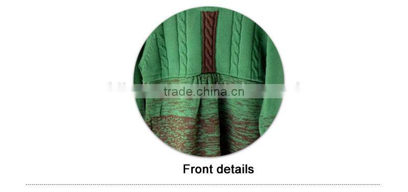 Latest High Neck Kids Fashion Couple Pullover Sweater