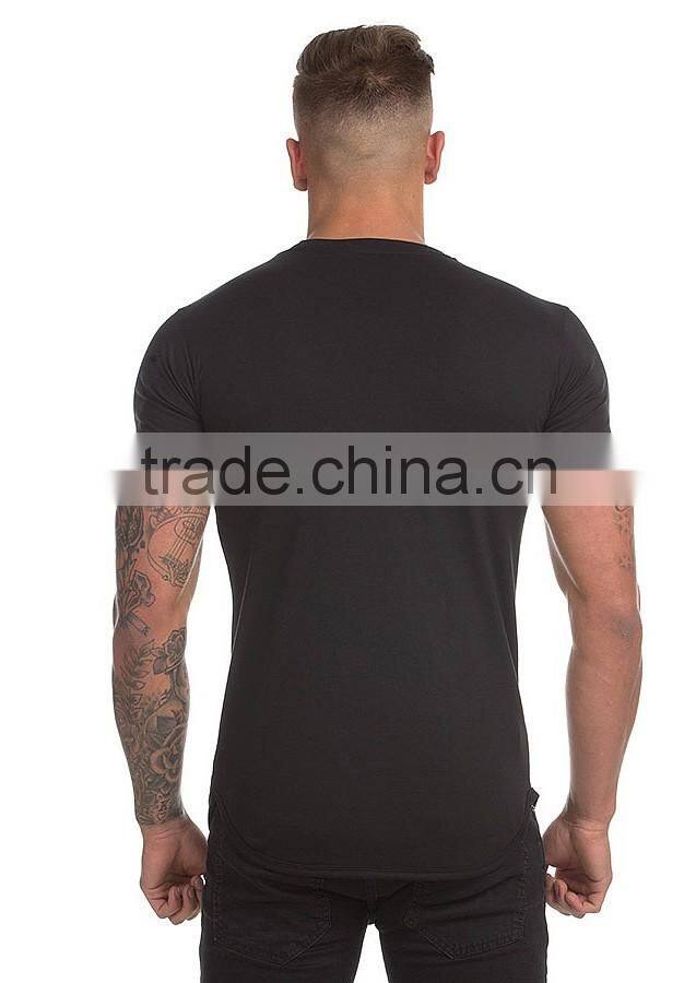 black slim fit t shirt bulk sale, mens slim fit t shirt gym t shirt