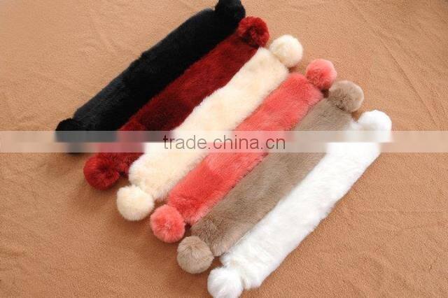 2016 autumn and Winter women's faux fur collar female winter faux rex rabbit fur scarf thermal muffler thicken warm scarf
