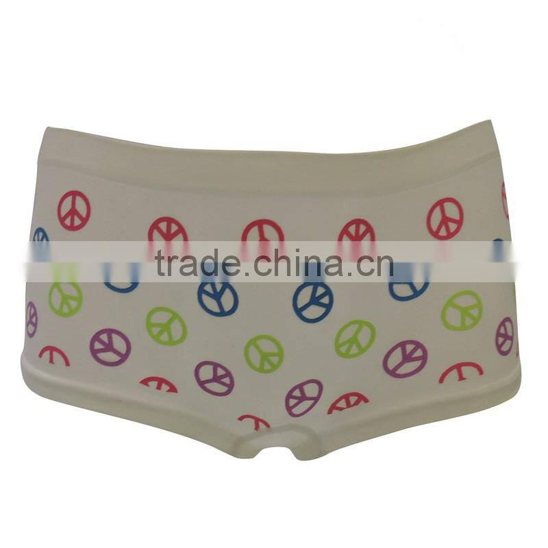 Wholesale funny printing ladies lingerie seamless women boyshorts underwear soft ladies boxers