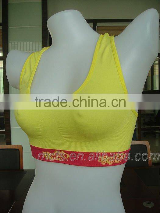 Seamless girls bra pattern