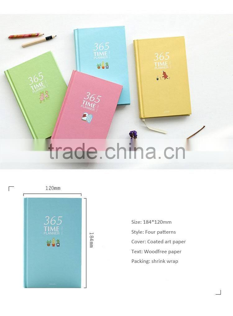 Cardboard student notebook section sewing hardcover notebook creative daily dairy planner