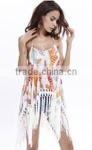 2016 Fashion Bikini Cover Ups Fancy Beach Wear Dress For Girls