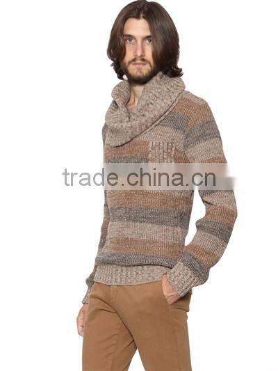 Loose computerized sweater knitting machine man wool sweater
