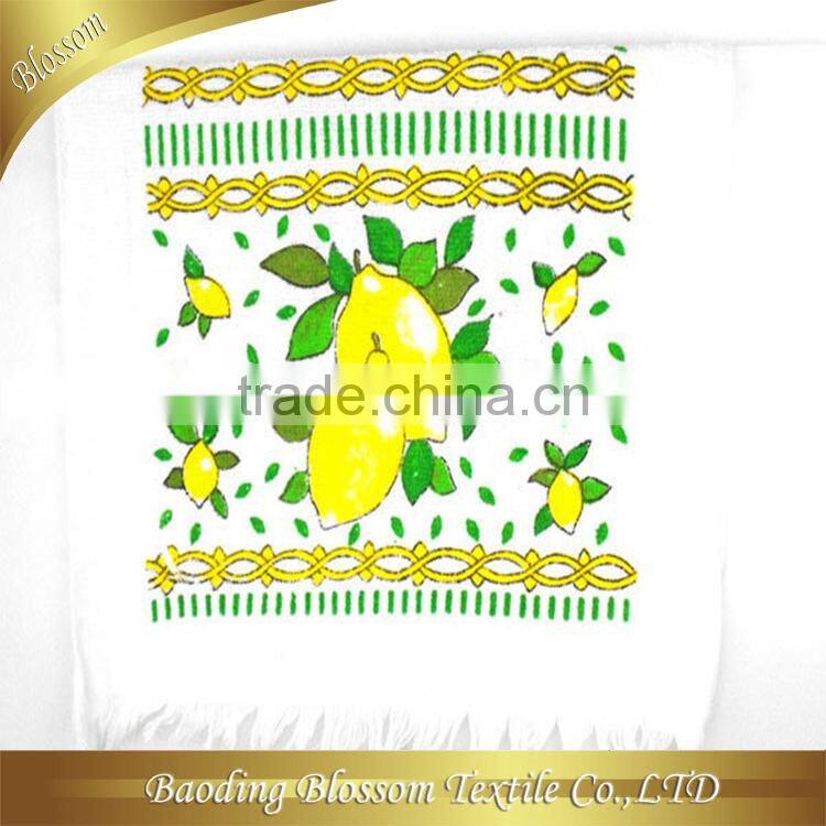 china supplier microfiber standard tea towel size