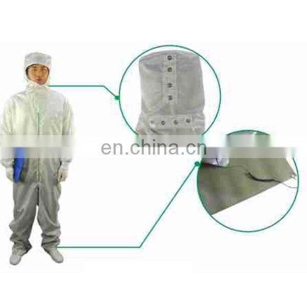 ESD jumpsuit with grounding cord, ESD Anti-static coverall