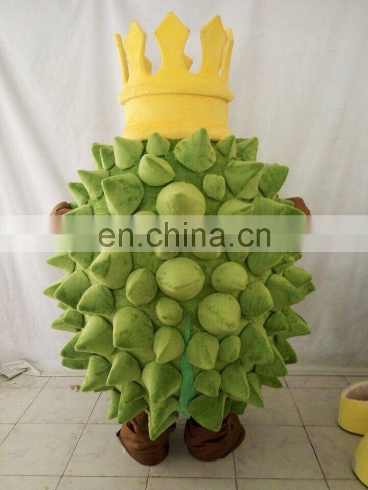 Best selling CE customed Durian mascot costume for adults