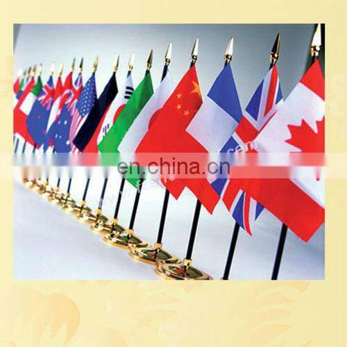 2017 Polyester mini mirror car flag