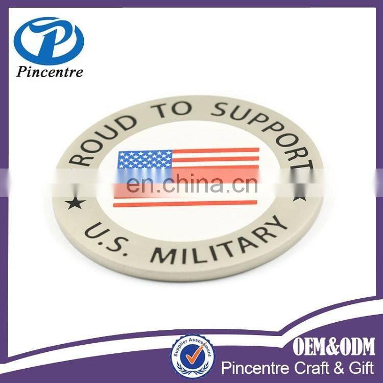 China manufacturer hot sale Colored metal cheap challenge coins