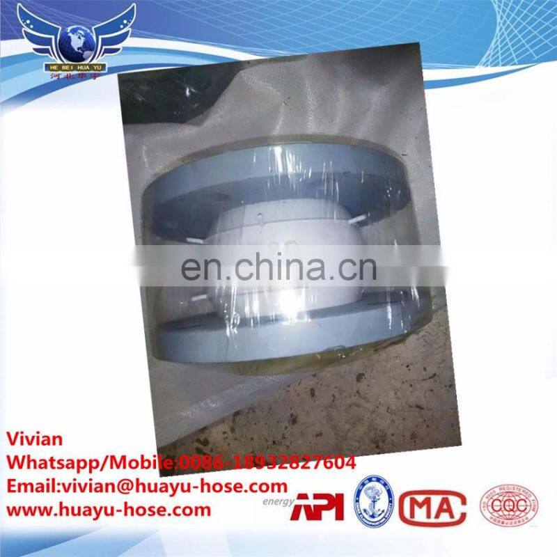 Huayu manufacture high quality flange bellow /rubber bellows with flange