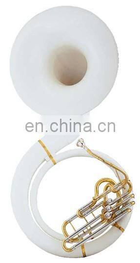 gold lacquer Bb key sousaphone, c key china sousaphone, brass sousaphone