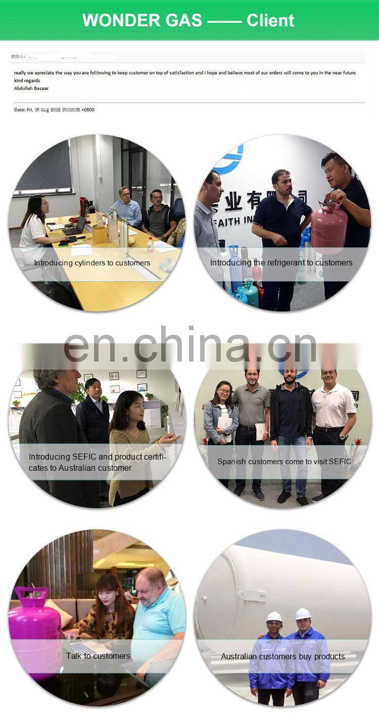 Low Price 99.98% Gas R410A Refrigerant For Sale