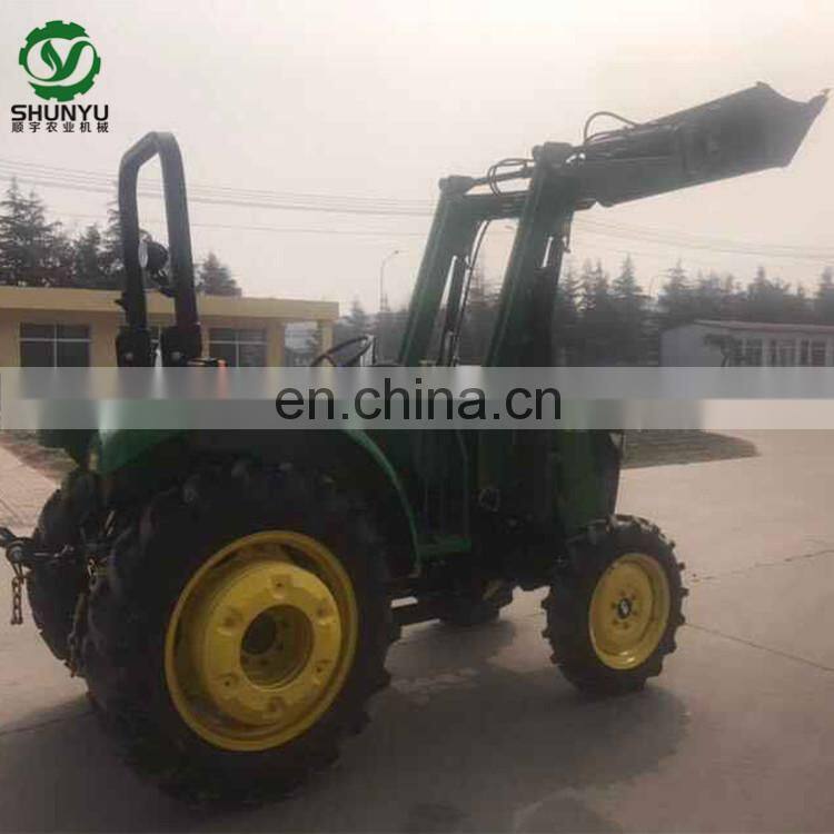 Small mini tractor attachment front end loader