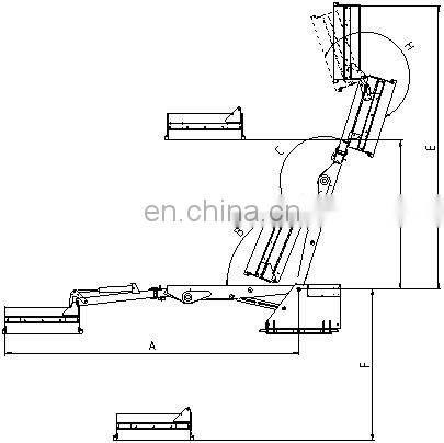 brush cutter arm type flail mower AM80