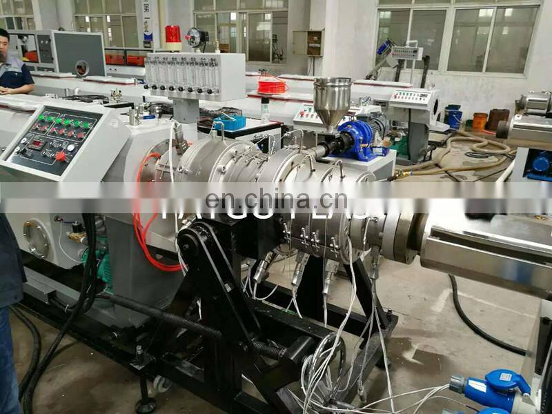 PE PP PPR PVC Plastic Corrugated/ Pipe Extrusion Making Machine / Production Line for sale