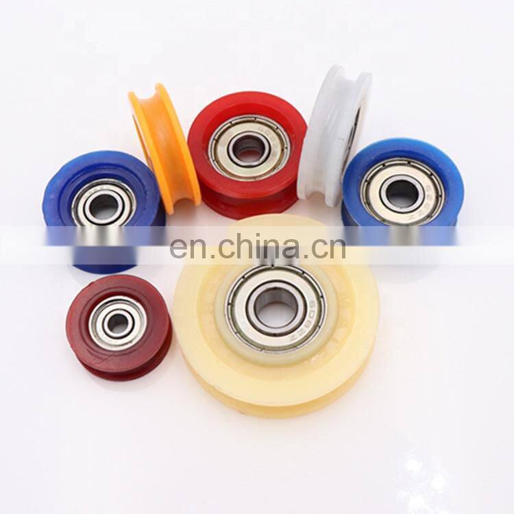 parts for wardrobe sliding door with u type groove