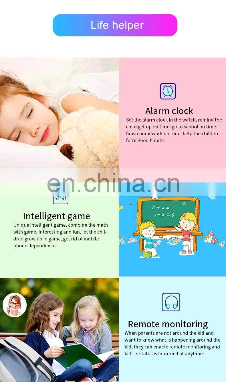 mobile watch phones Latest 2020 Shenzhen Student 2G smart watch for kids with sim card camera dial call phone smart watch