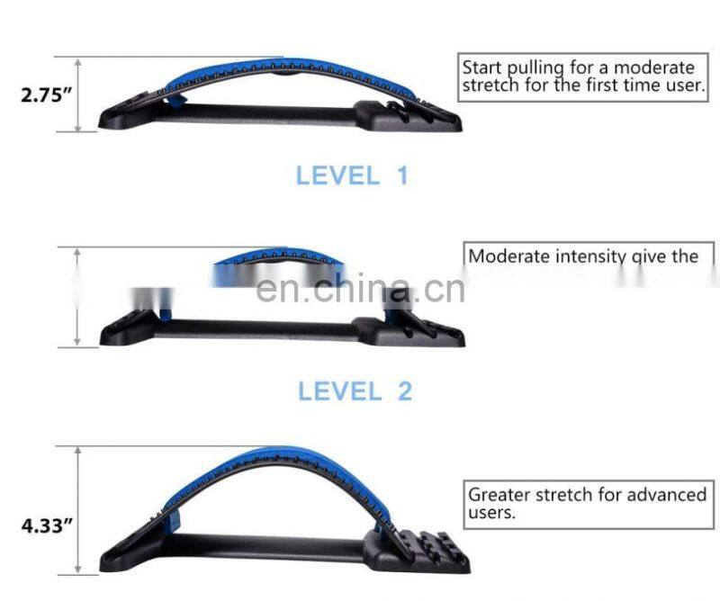 Back Stretcher Device Back Pain Relief Yoga Training Back Stretching
