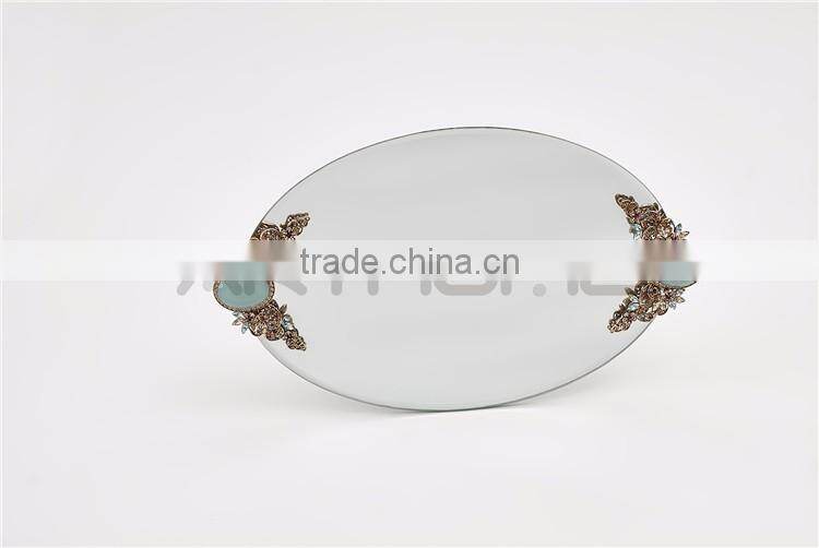 Wholesale Transparent Clear Glass Sample Tray