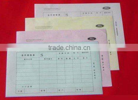 Proforma invoice printing book