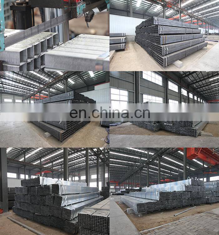 Supply square tube Galvanized square tube custom metal tube profile