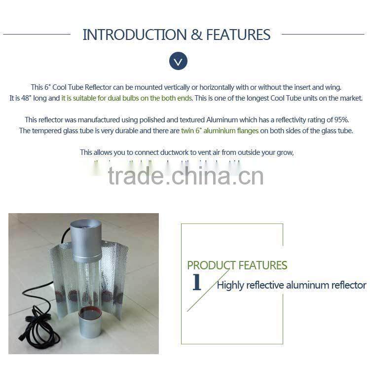 48 inch cool tube reflector hood