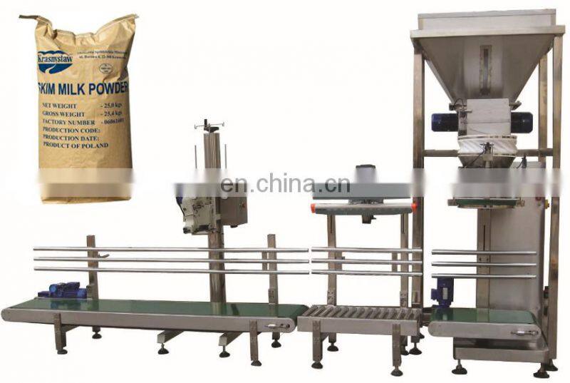Automatic salt filling machine Auto refined edible salt volumetric weighing bagging machinery good price for sale