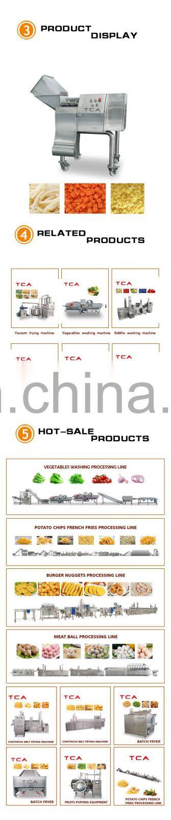 Automatic potato french fries cutting machine potato chips slicing machine