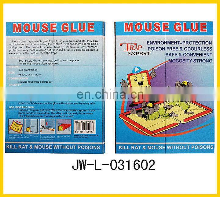 Factory Directly Black Cat Mouse Trap Rat Mouse Glue/Gum Trap Pad Paper Board Cardboard Bait Station(Big Size)