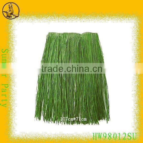 Mixed Color Wholesale Grass Skirt for Hawaii Party/ Hawaii Grass Skirt