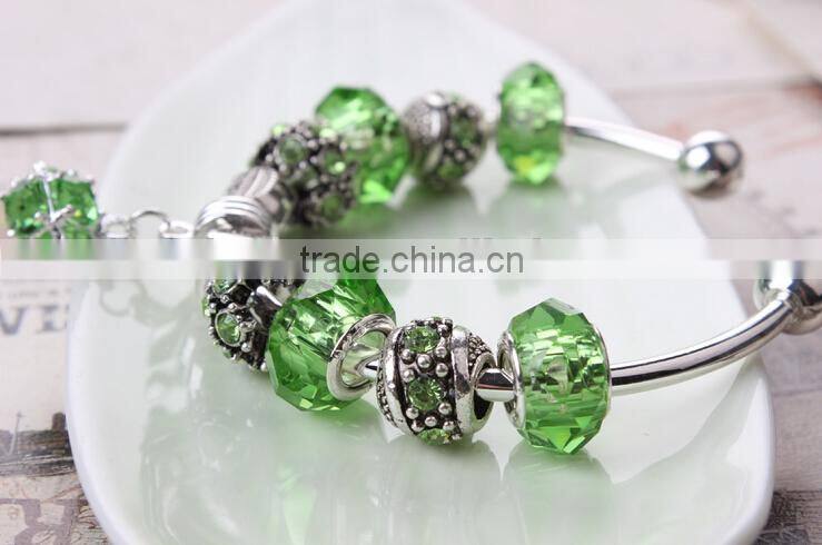 New charm fashion bead jewelry bracelet as lady gift